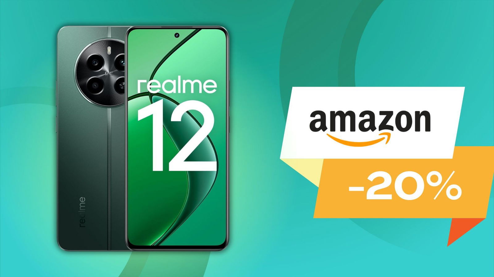 Immagine di CROLLA AL MINIMO: Realme 12 a meno di 200€, CHE AFFARE! (-20%)