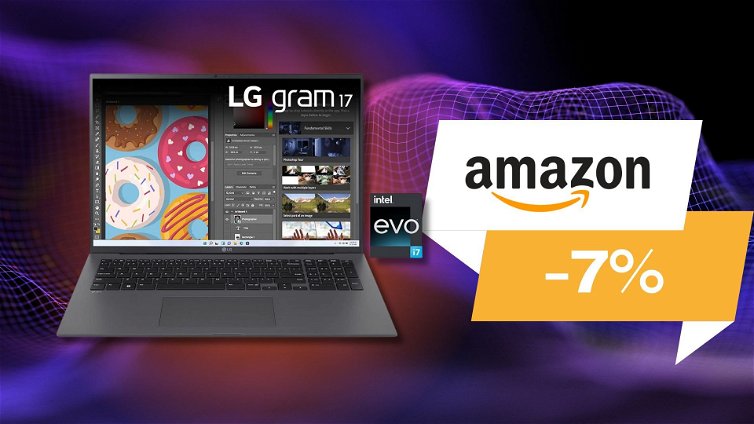 Immagine di Laptop LG Gram 17Z90R a solo 999€! Risparmio del 7%