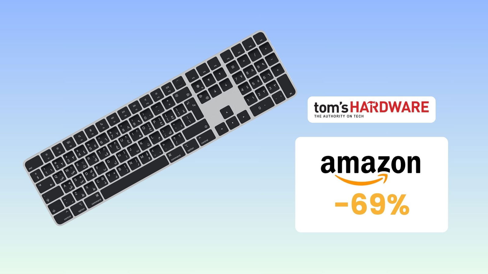 Immagine di MINIMO STORICO: Apple Magic Keyboard ora costa POCHISSIMO! (-69%)