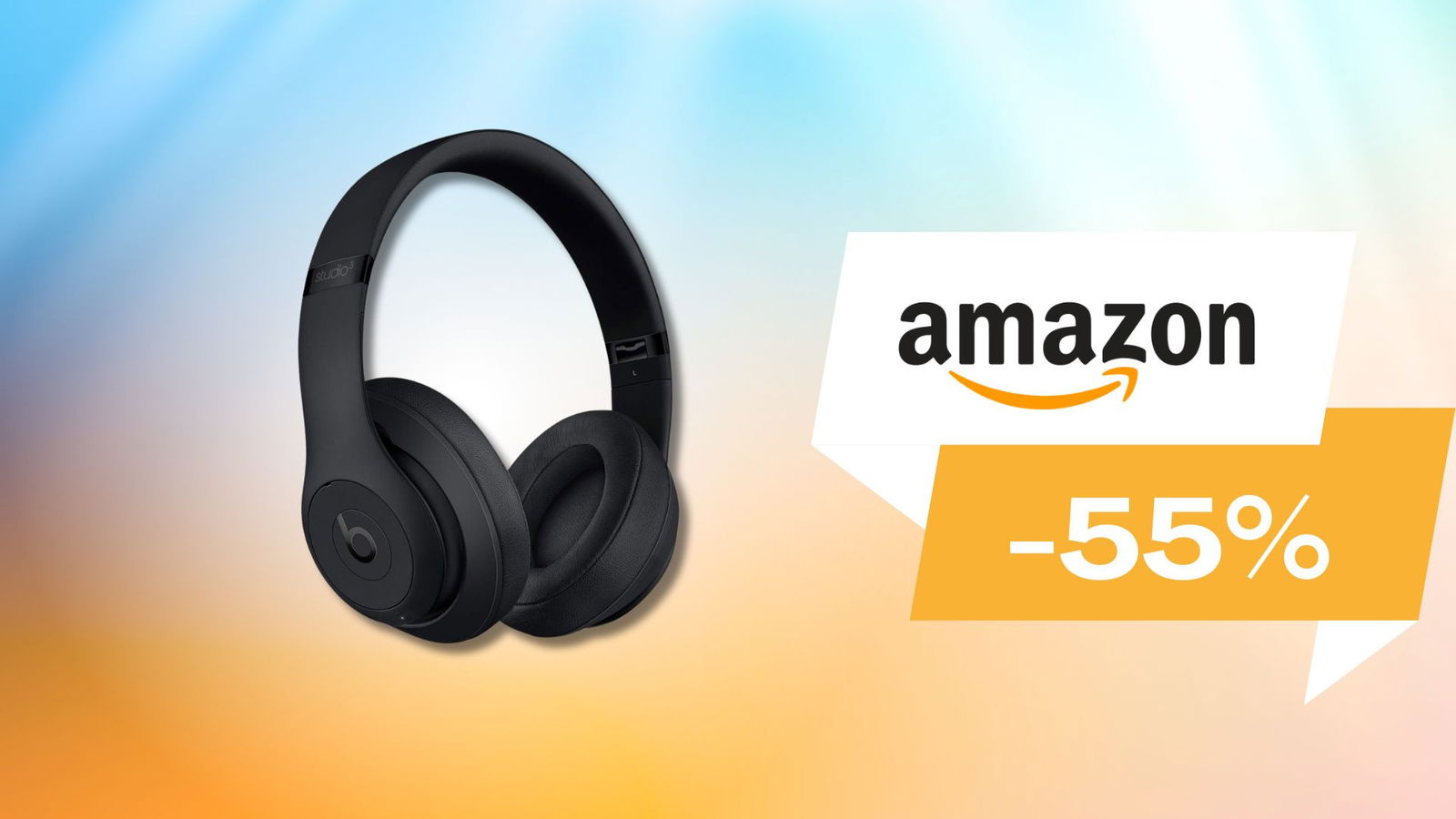 Immagine di Beats Studio3 a meno di metà prezzo! Mai visto un -55% su Amazon!