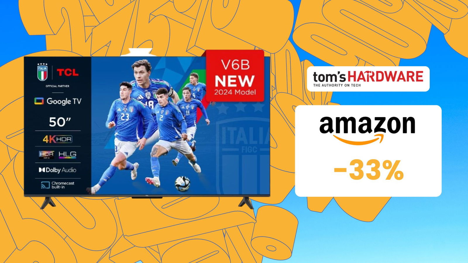 Immagine di Non perdere questa offerta: smart TV 4K TCL 50" a meno di 230€! -33%