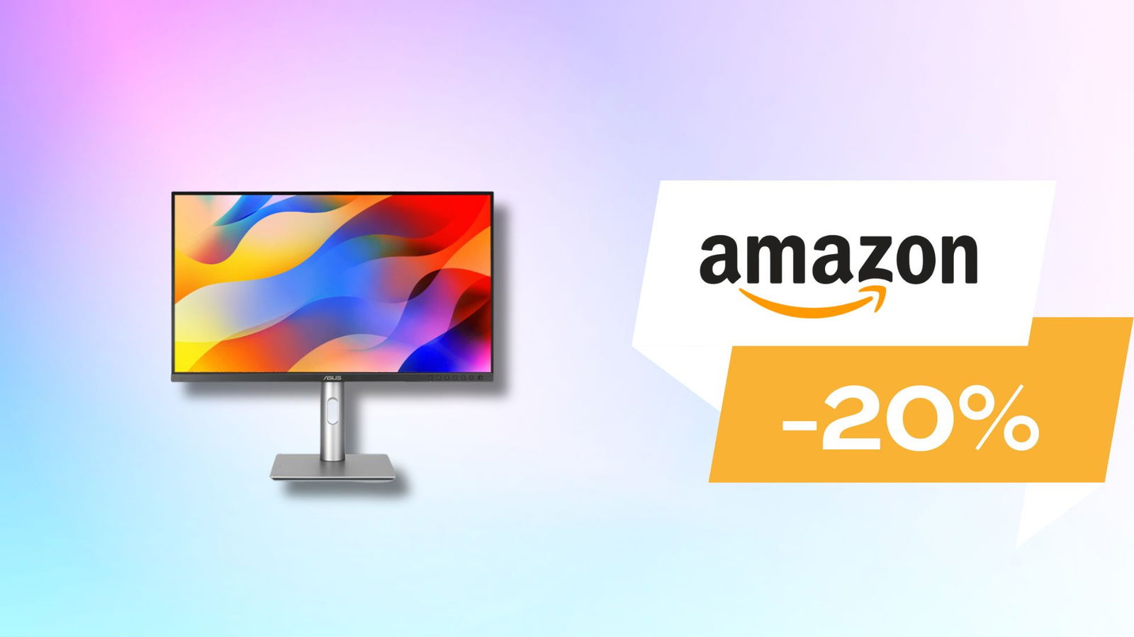 Immagine di Per editing e montaggio come un PRO: Asus ProArt 27” in sconto del -20%