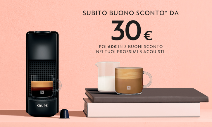 Immagine di Buono omaggio Nespresso da 90€, ecco come ottenerlo su Amazon!