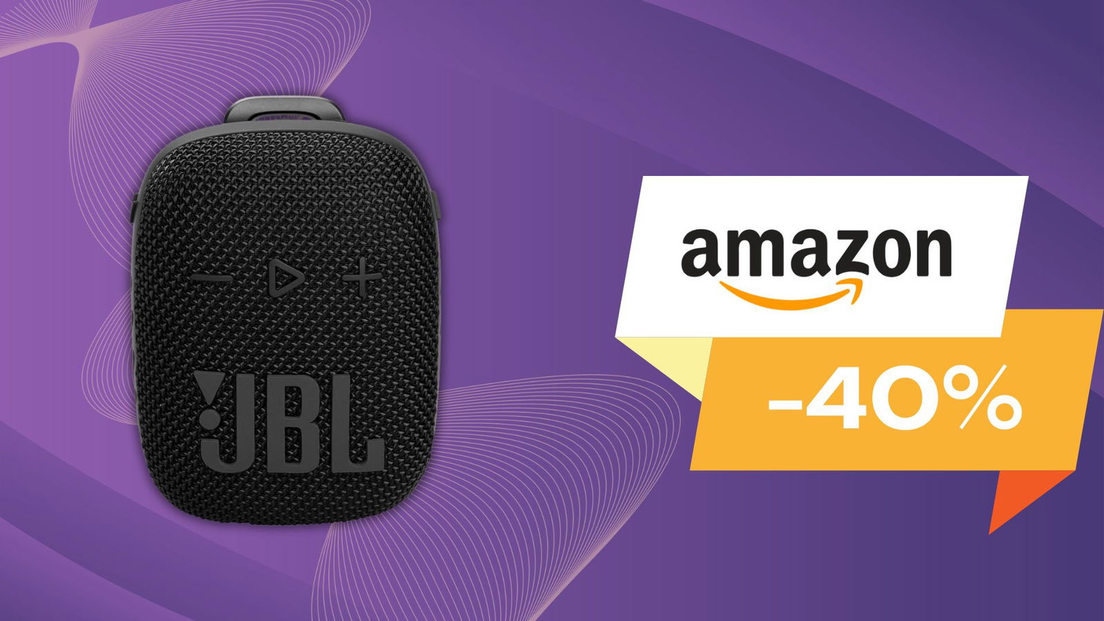 Immagine di Questa mini cassa Bluetooth JBL è piccola, resistente e POTENTE: oggi costa QUASI LA METÀ! (-40%)