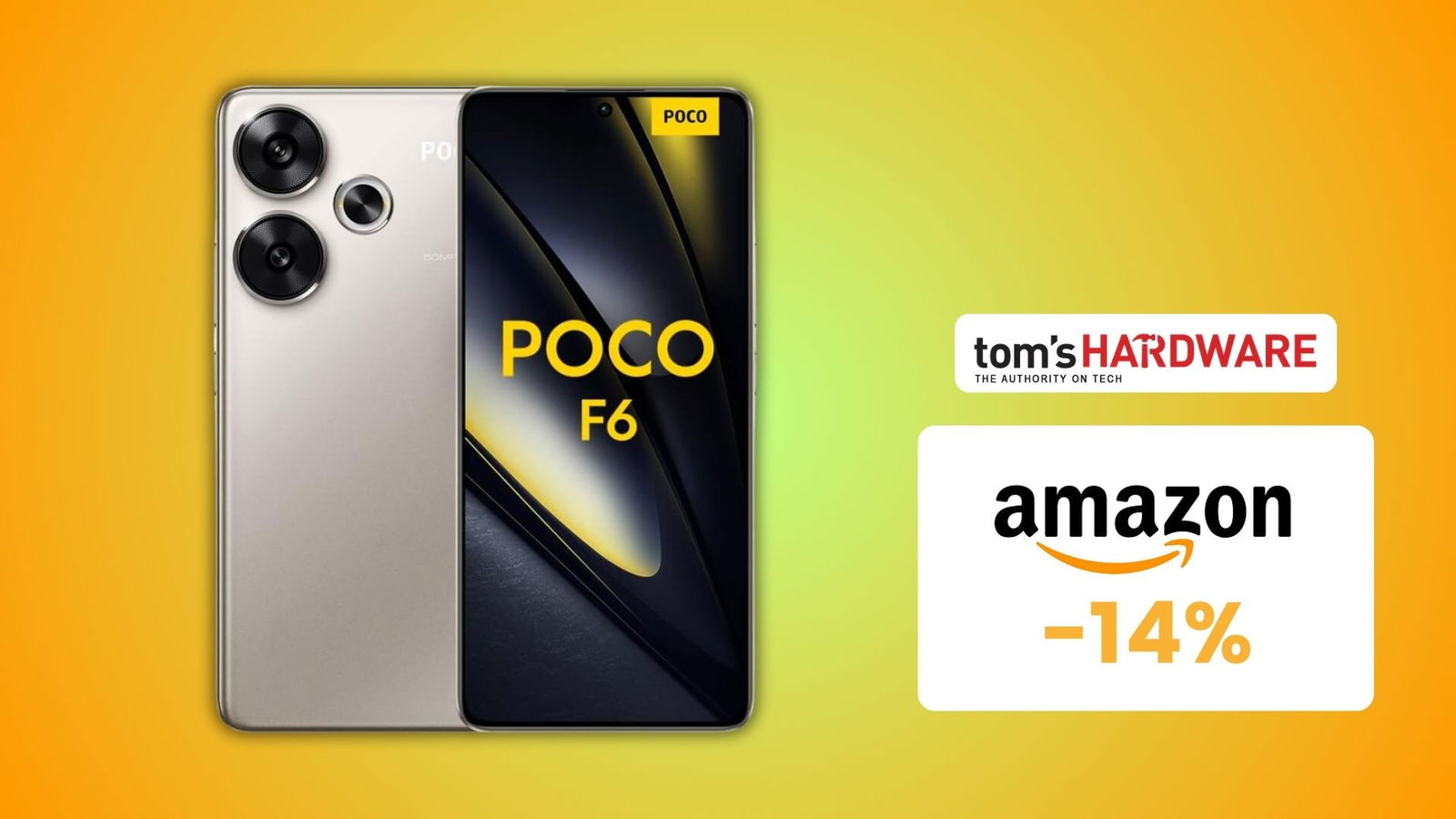 Immagine di Questo smartphone è un AFFARE: Poco F6 ora al MINIMO SU AMAZON!