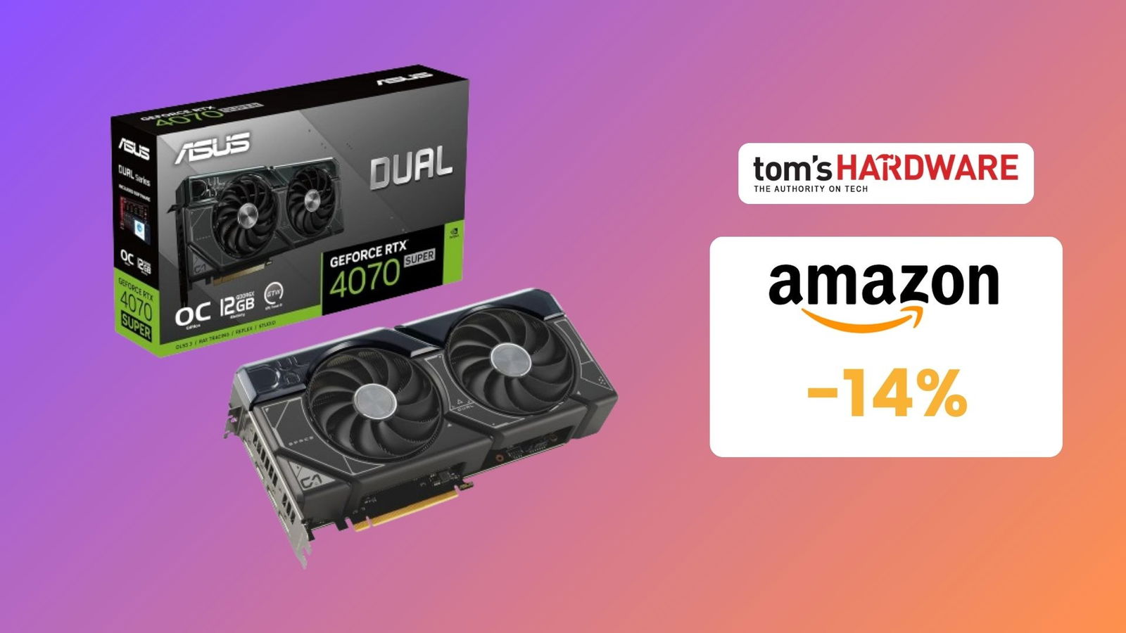 Immagine di SUPER AFFARE! Asus GeForce RTX 4070 SUPER OC a PREZZO SCONTATO con gioco omaggio! -14%