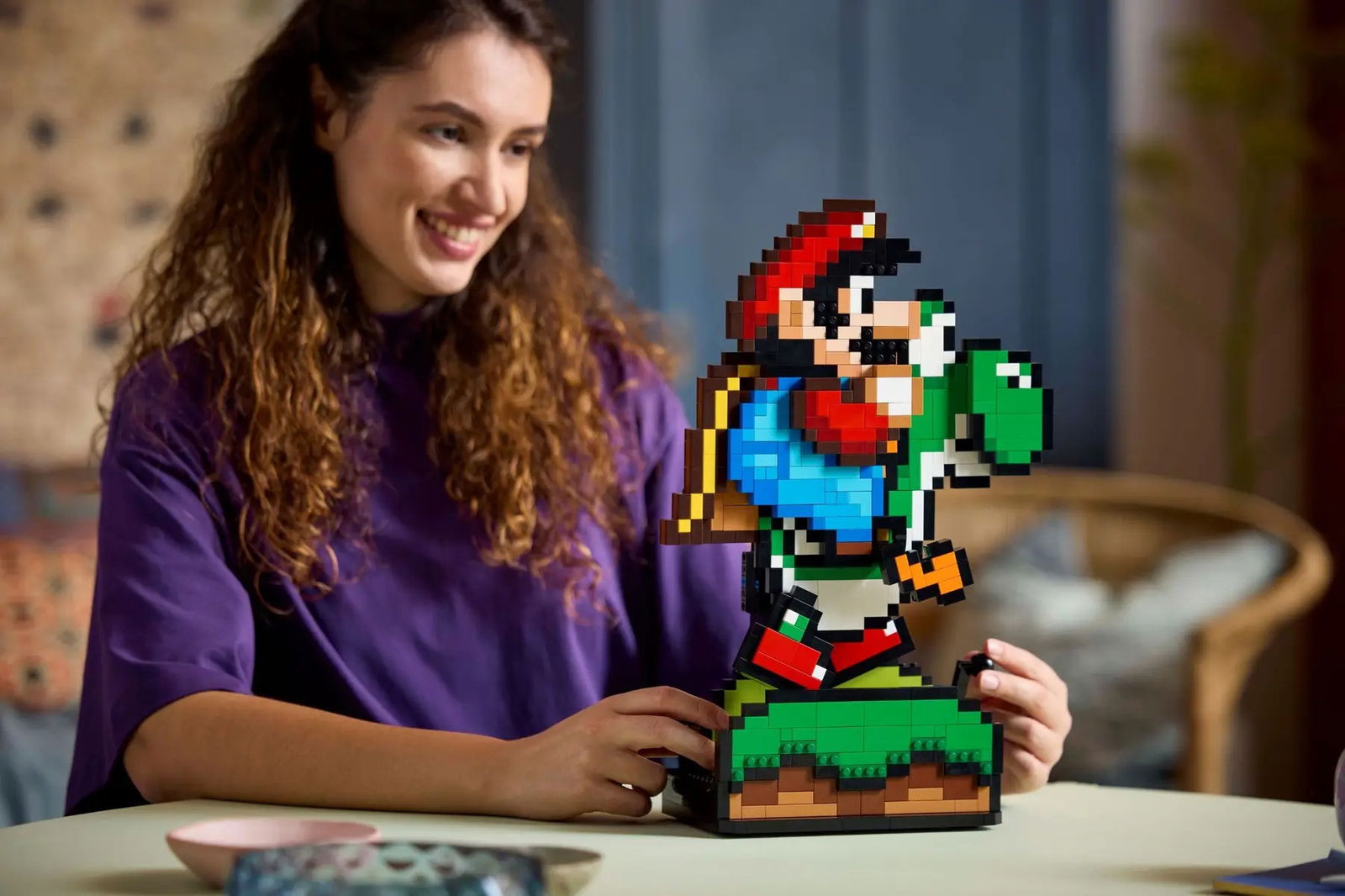 Immagine di LEGO ci riporta negli anni '90! Il nuovo set di Super Mario World è STUPENDO