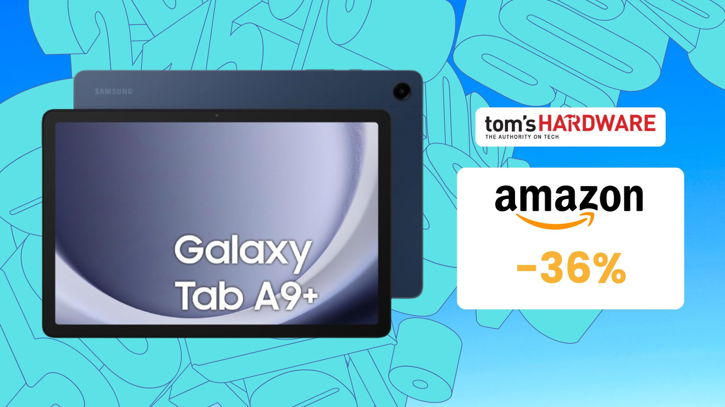 Immagine di INCREDIBILE! Samsung Galaxy Tab A9+ in OFFERTA a 199€ su Amazon! -36%