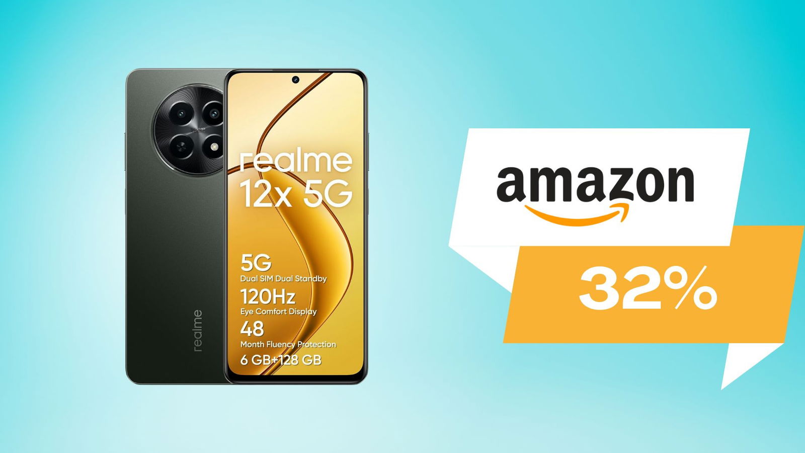 Immagine di Smartphone a meno di 140€? Possibile col realme 12x a soli 135€!