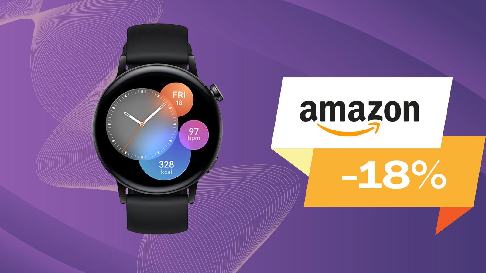 Immagine di Batteria infinita e un coach al polso: Huawei Watch GT 3 ora in SUPER SCONTO!