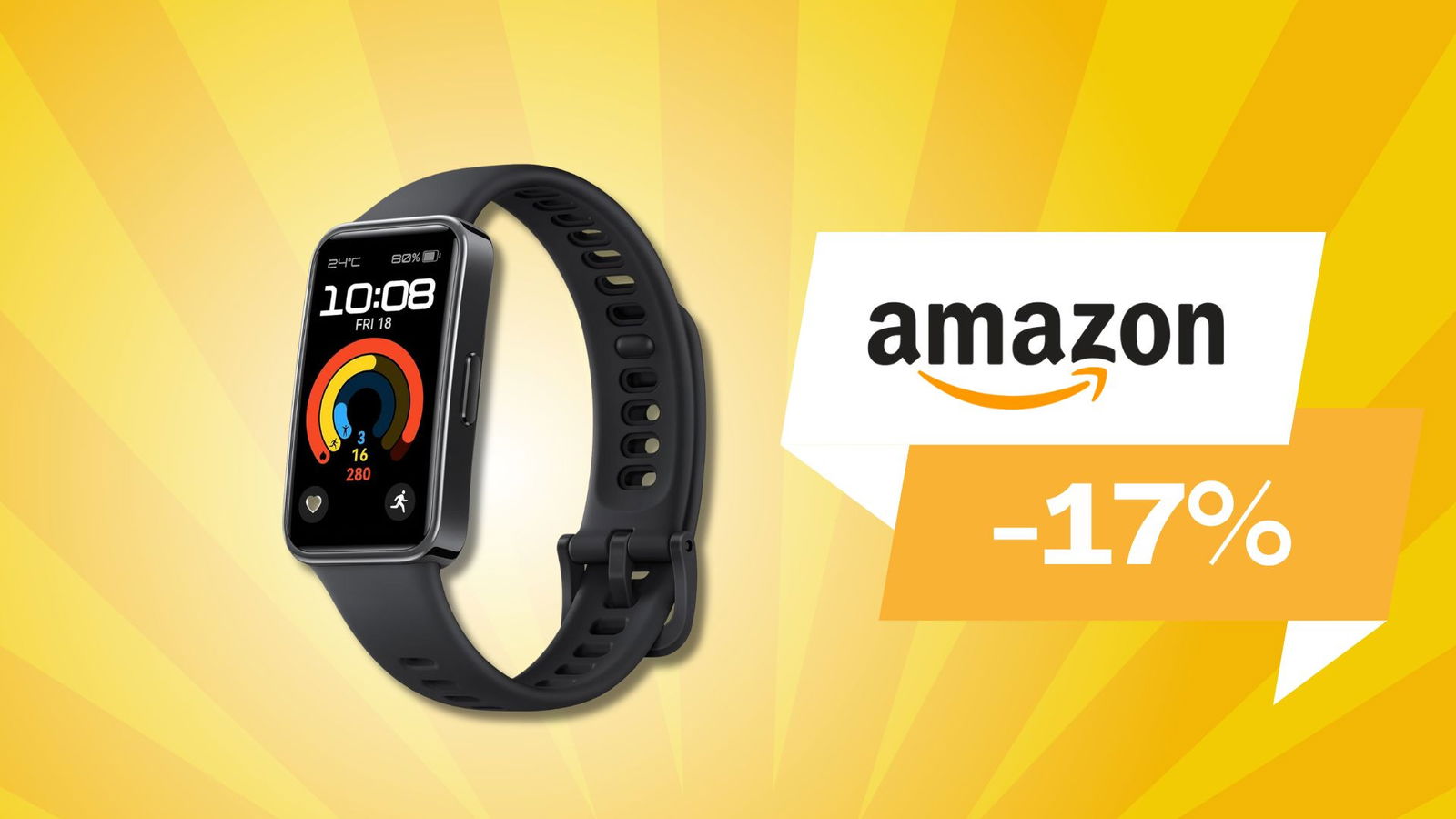 Immagine di Compagno d'allenamento perfetto: Huawei Band 9 a un prezzo SHOCK! (-17%)