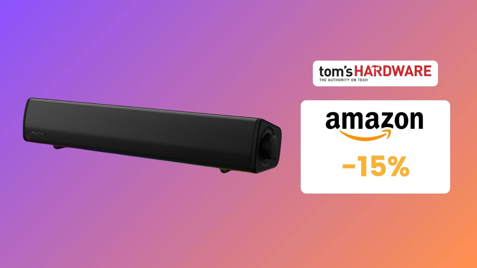 Immagine di Audio di qualità a prezzo ridotto: soundbar gaming RGB in OFFERTA! -15%