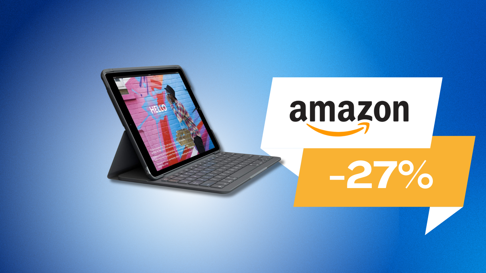 Immagine di Minimo storico per la Logitech Slim Folio per iPad! (-76€)