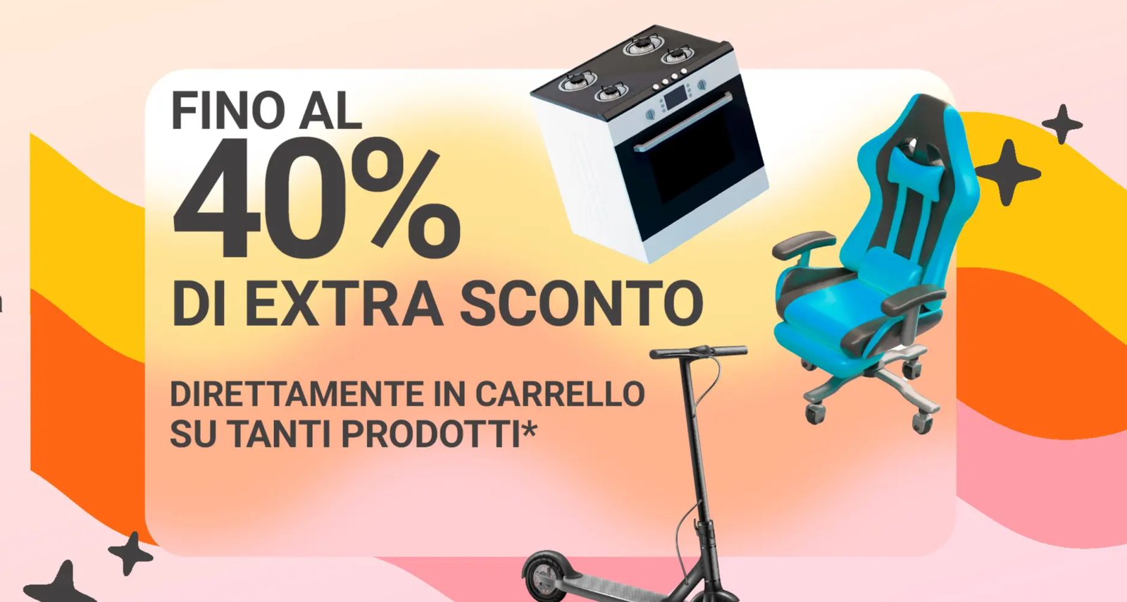 Immagine di Fuoritutto Unieuro! Sconti fino al 40% direttamente a carrello su tantissimi prodotti