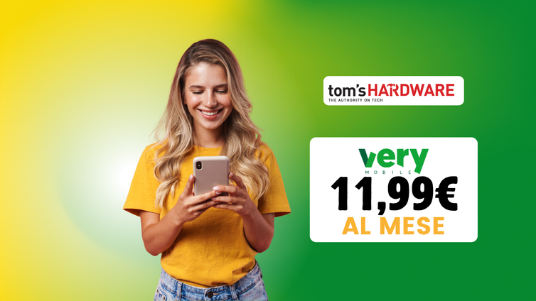 Immagine di Offerta imperdibile: 300GB con Very Giga Special a soli 11,99€ al mese!