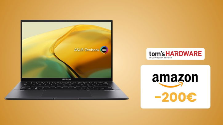 Immagine di Potente, con schermo OLED e in SUPER SCONTO: ASUS Zenbook 14 oggi è un AFFARE!