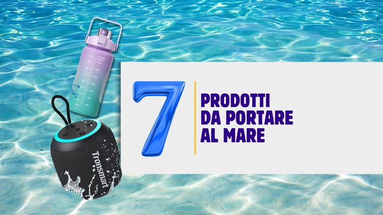 Immagine di Estate al mare: 7 utilissimi gadget da avere per forza!