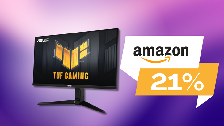 Immagine di Sconto da Black Friday: Monitor ASUS TUF Gaming a solo 460€!