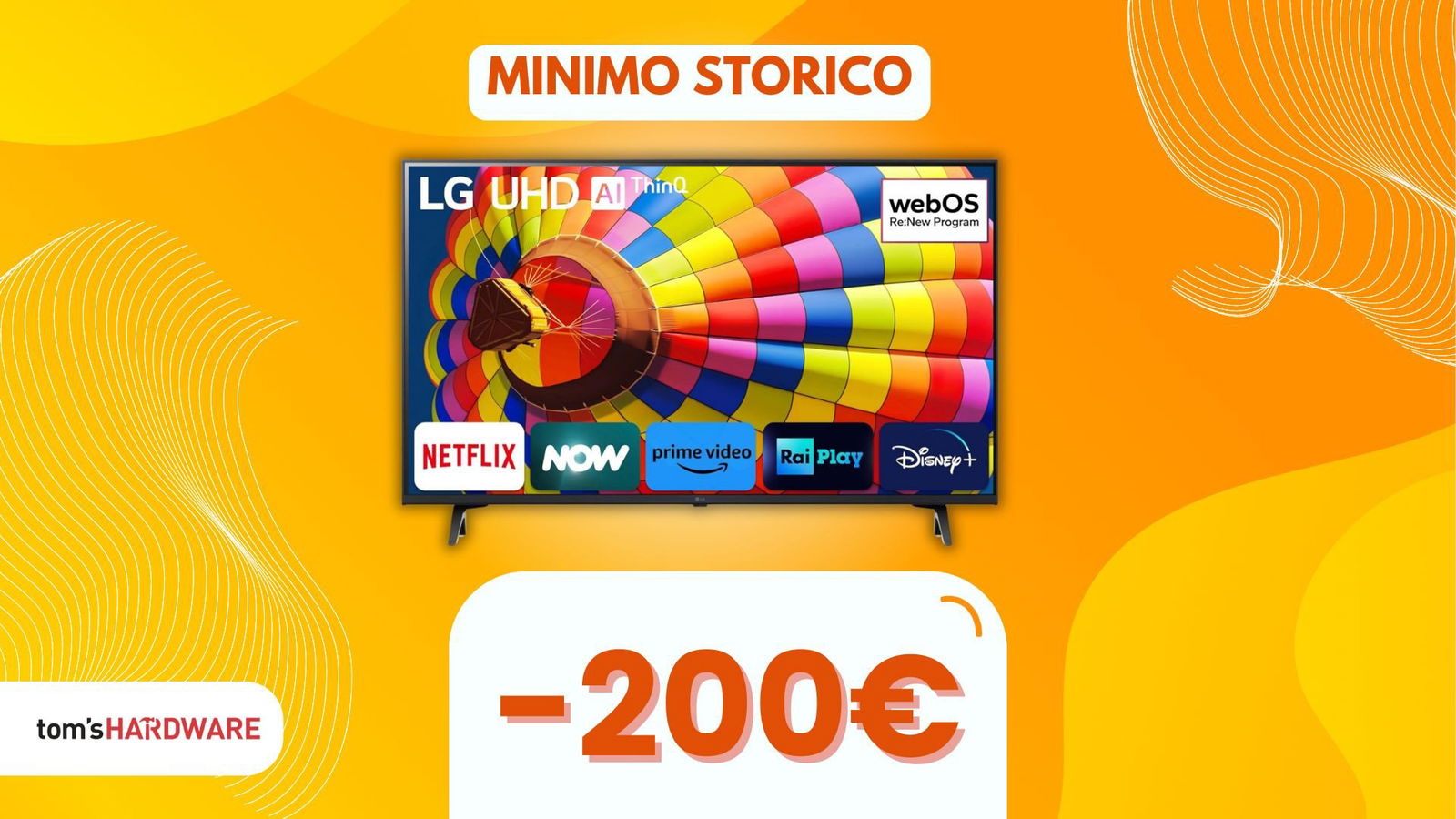 Immagine di ALTRO che Prime Day: OGGI risparmi 200€ su questa Smart TV LG!