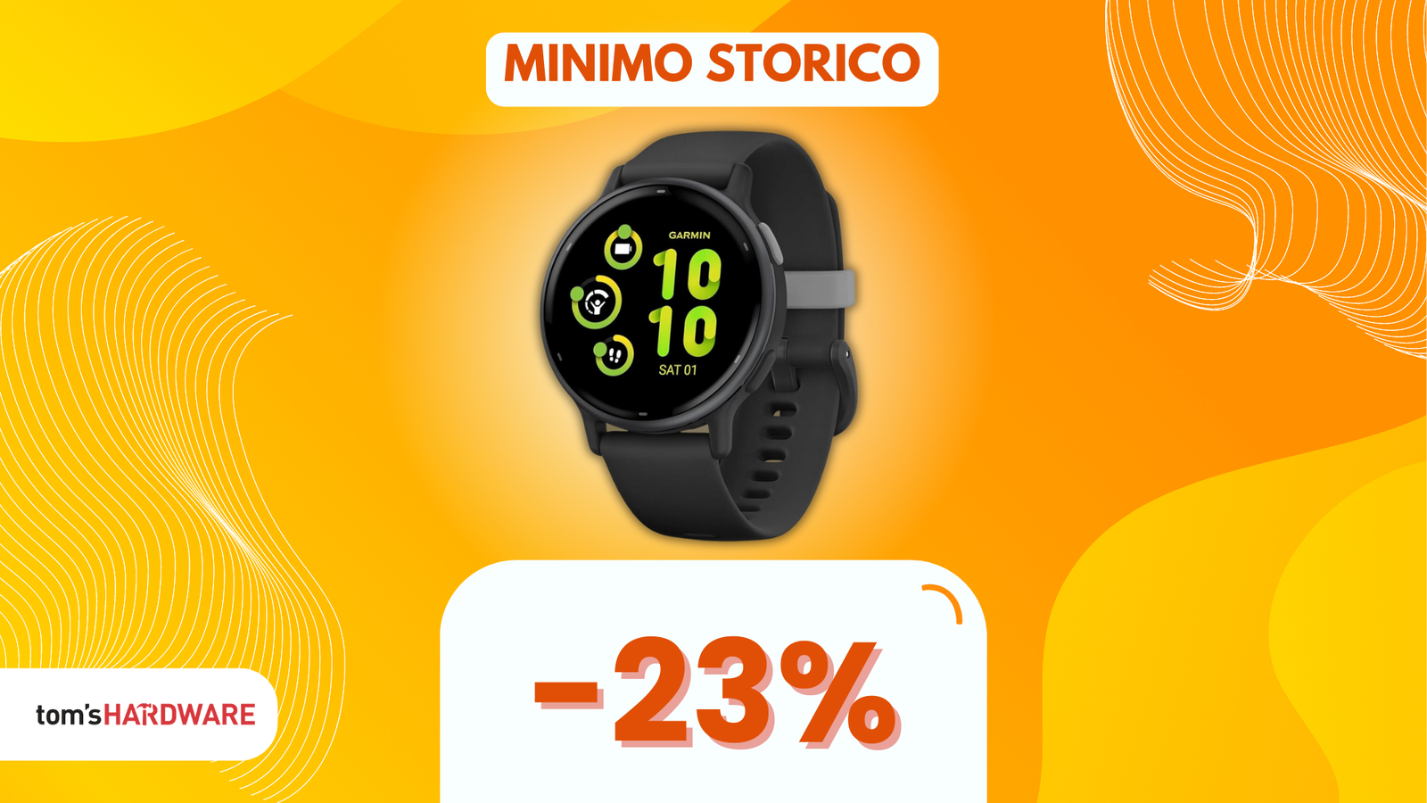 Immagine di Il RE degli smarwatch è al MINIMO STORICO: scoprite il Garmin Vívoactive 5! (-80€)