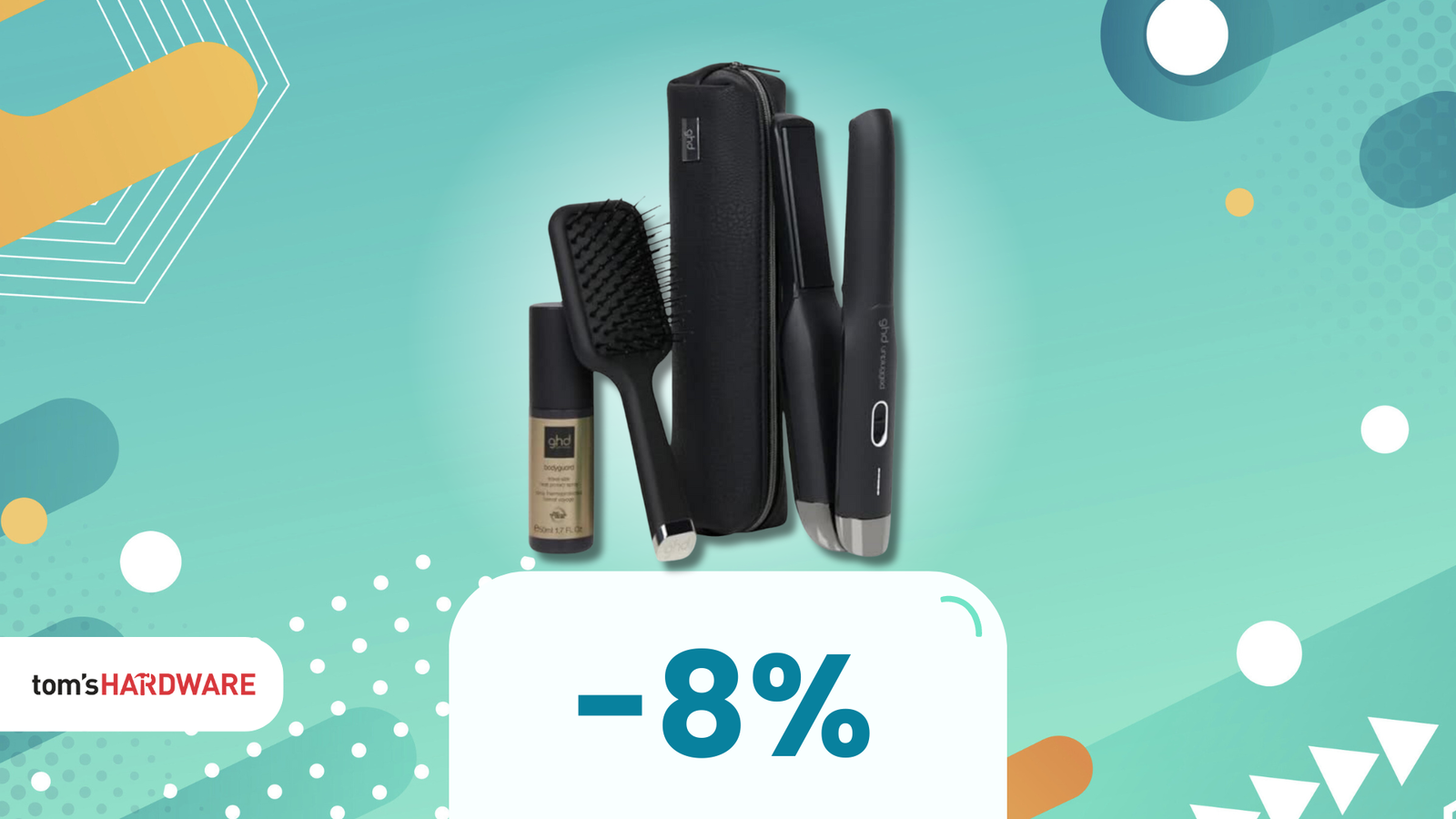 Immagine di Capelli perfetti anche in vacanza? Solo con ghd Unplugged Gift Set! (-20€)