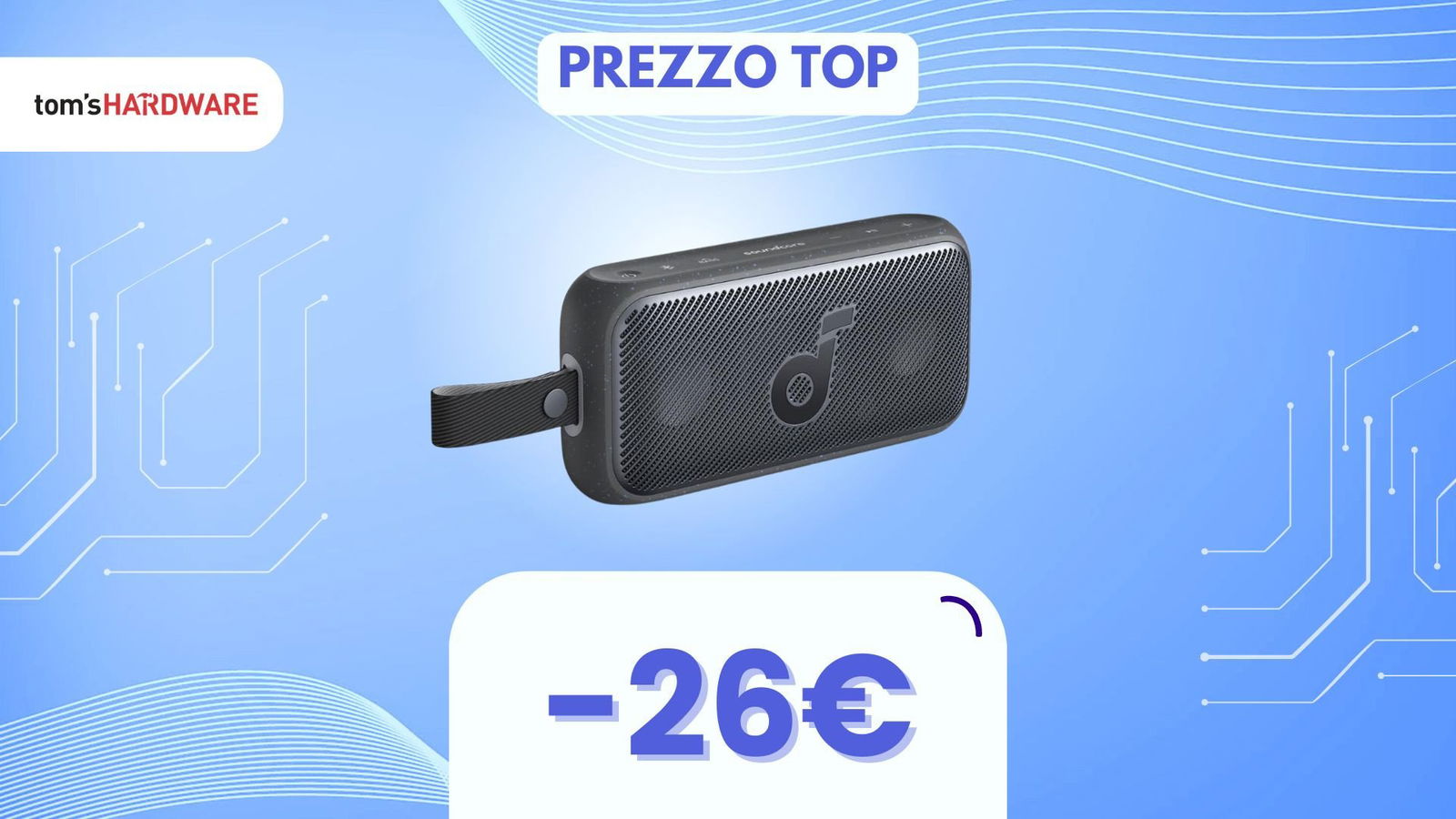 Immagine di DOPPIO SCONTO su questa cassa Bluetooth, vi seguirà OVUNQUE!