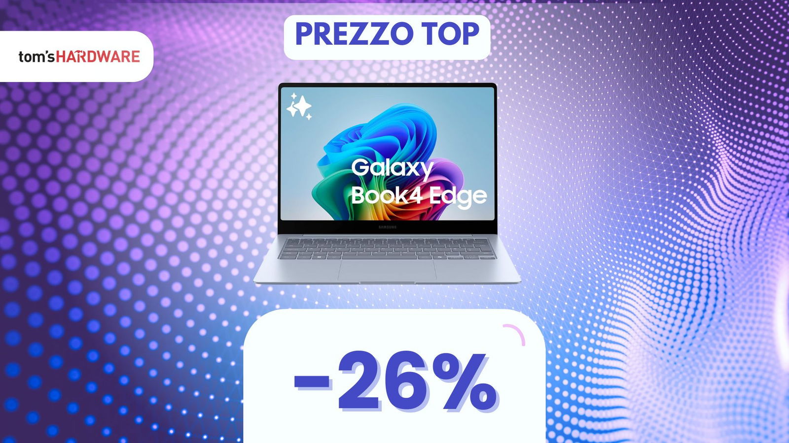 Immagine di AI e POTENZA per il Samsung Galaxy Book4 Edge: OGGI è un AFFARE! (-26%)