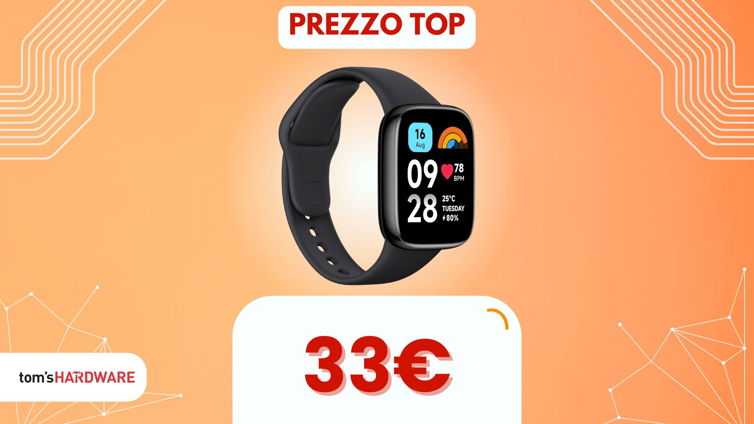 Immagine di Cerchi uno smartwatch per sport SUPER resistente? La risposta di Xiaomi costa POCHISSIMO!