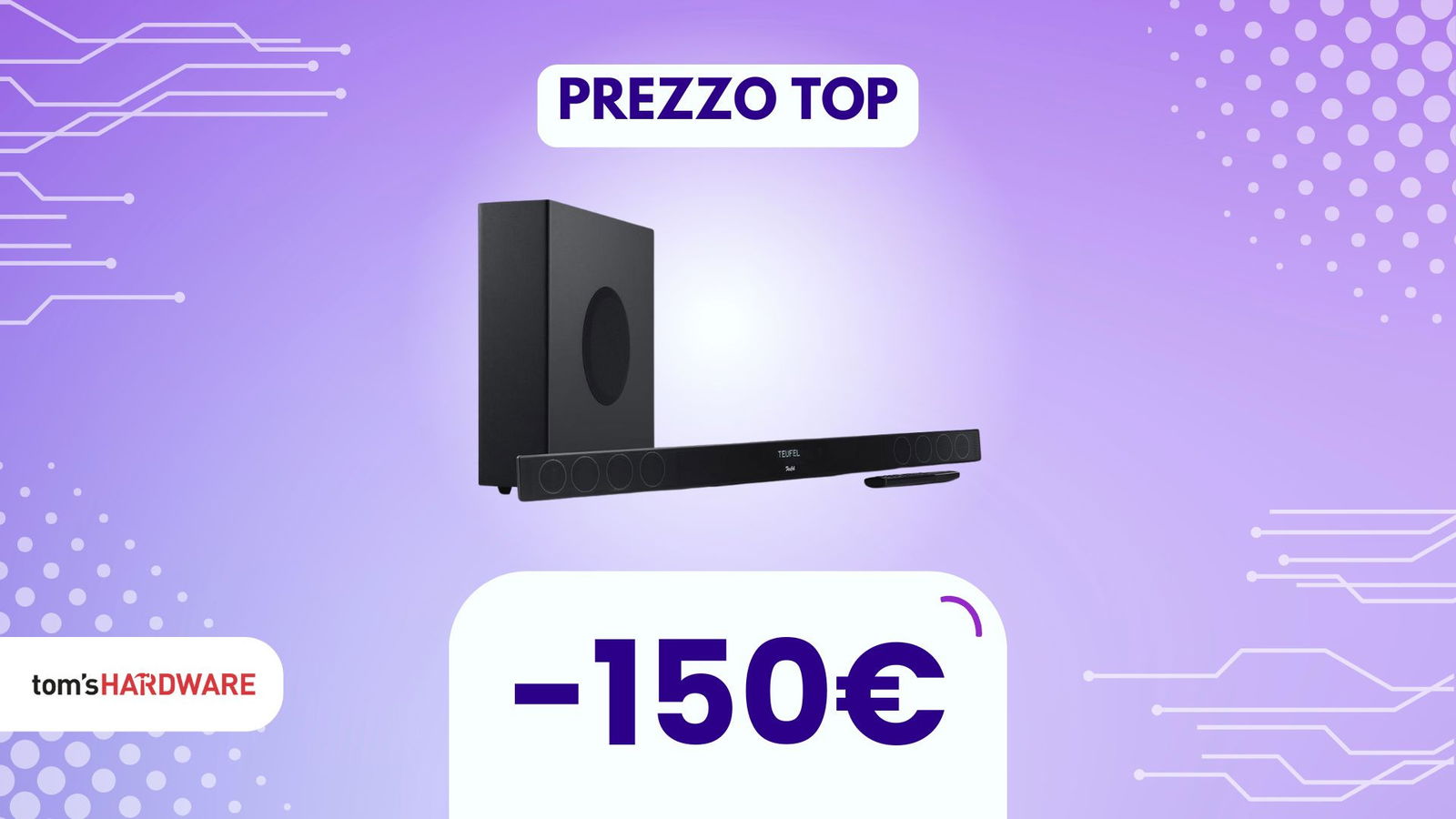 Immagine di Risparmia 150€ e trasforma il tuo audio in quello di un cinema con questo set!