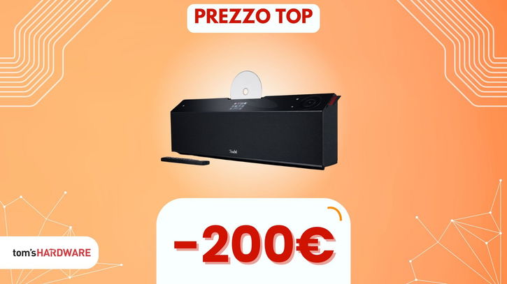 Immagine di Piccola nelle dimensioni, suono da CONCERTO: risparmia 200€ sulla MUSICSTATION Teufel!