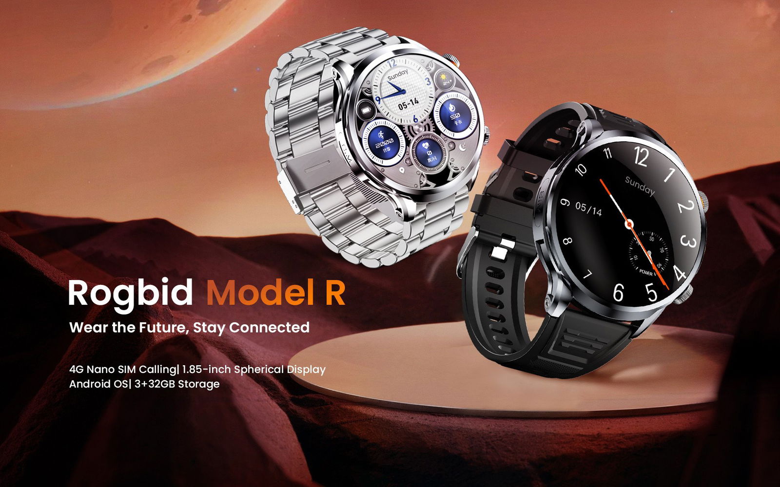 Immagine di Rogbid Model R è lo smartwatch troppo bello per essere vero?