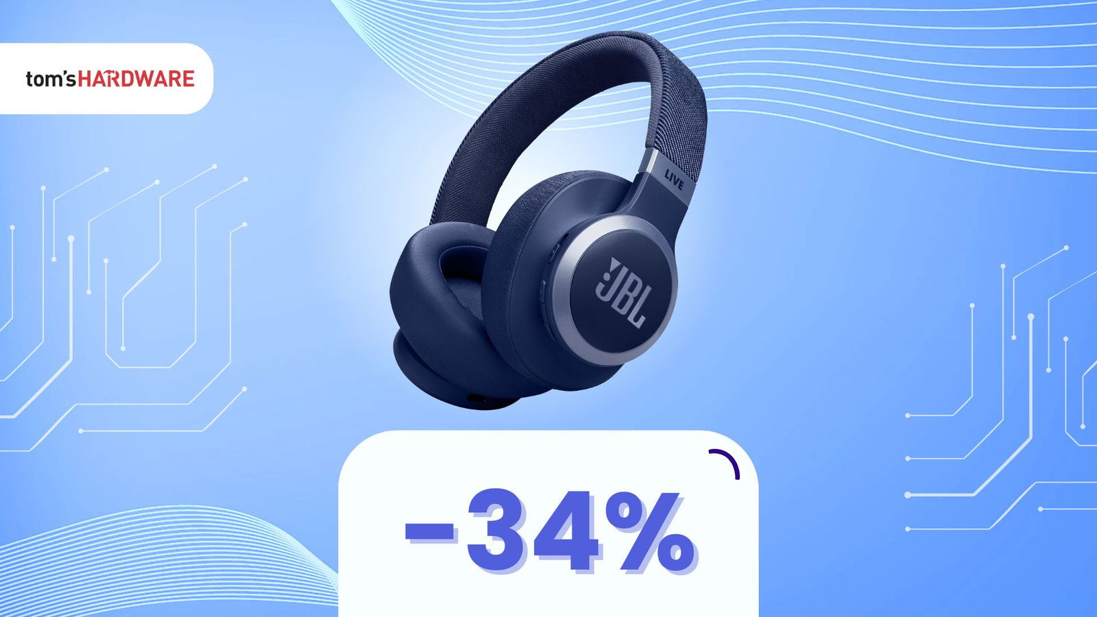 Immagine di Audio PREMIUM a prezzo SCONTATO: queste cuffie JBL sono MINIMO su Amazon! (-34%)