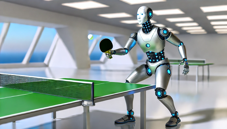 Immagine di Robot di Google batte gli esseri umani a ping pong, incredibile