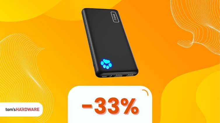 Immagine di Questa compatta powerbank da 10.000 mAh oggi è tua a meno di 20€