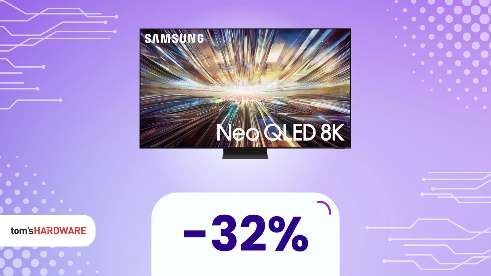 Immagine di Altro che 4K! Questa Smart TV NEO QLED Samsung è ENORME e arriva agli 8K! (-32%)