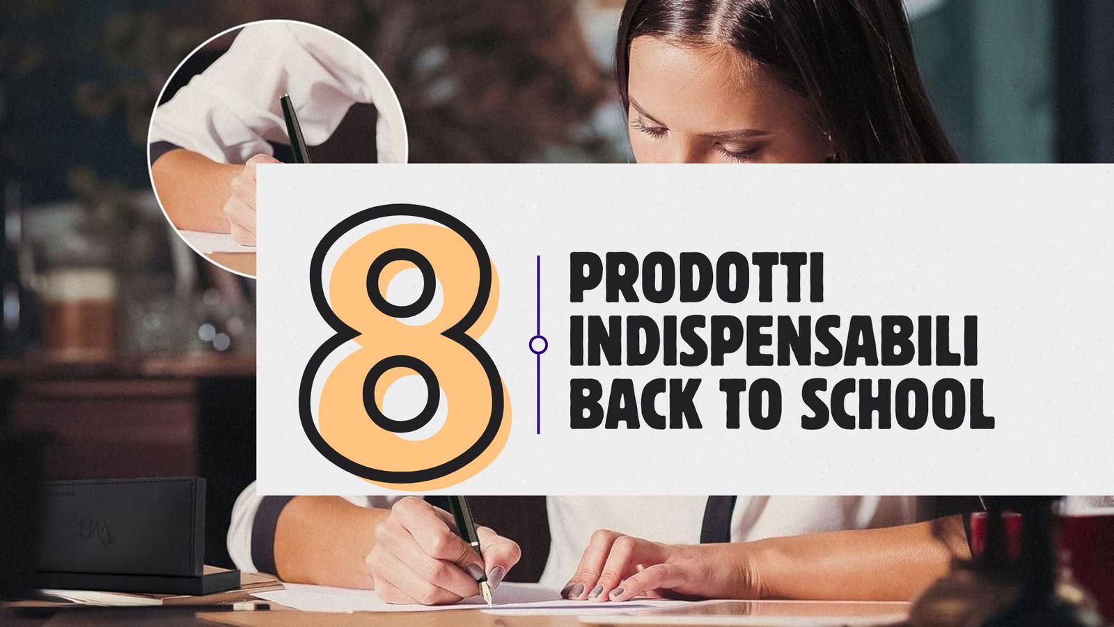 Immagine di 8 prodotti indispensabili per un rientro a scuola da 10 e lode