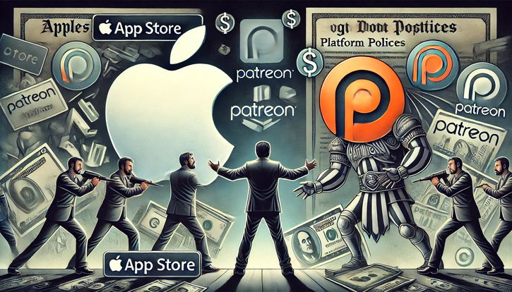 Immagine di Apple minaccia Patreon: fuori dall'App Store se non usa gli acquisti in app