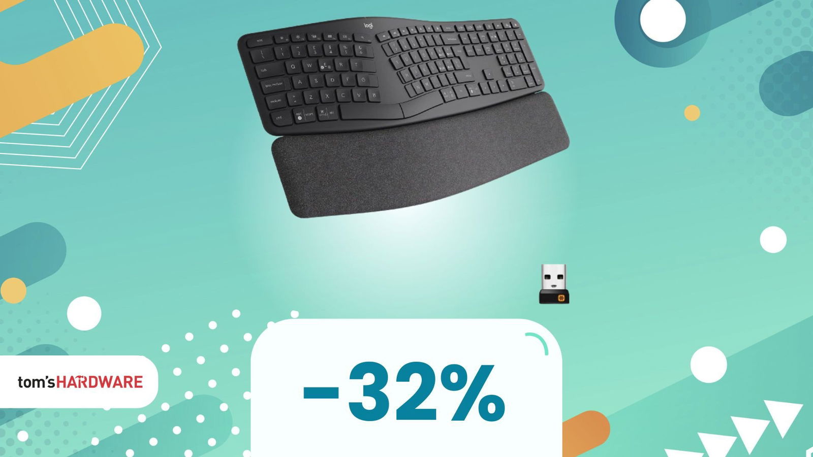 Immagine di Digitazione senza stress: 42% di sconto su questa tastiera ergonomica Logitech!