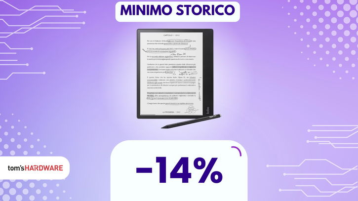 Immagine di Porta fino a 24.000 libri OVUNQUE con il Kobo Elipsa 2E, ora al MINIMO STORICO!