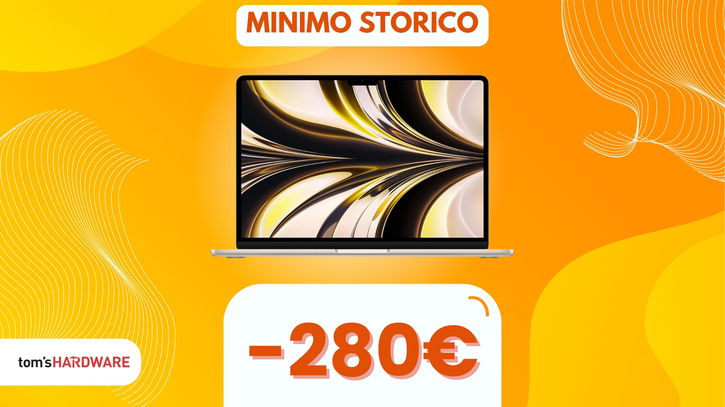 Immagine di Il MacBook Air con M2 torna DISPONIBILE in questa versione, ed è in SUPER SCONTO! (-280€)