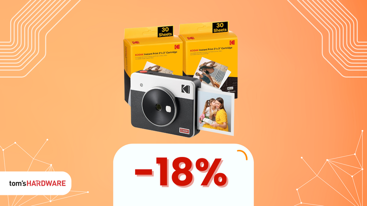 Immagine di SUPER sconto sulla fotocamera istantanea KODAK Mini Shot 3 Retro! (-18%)