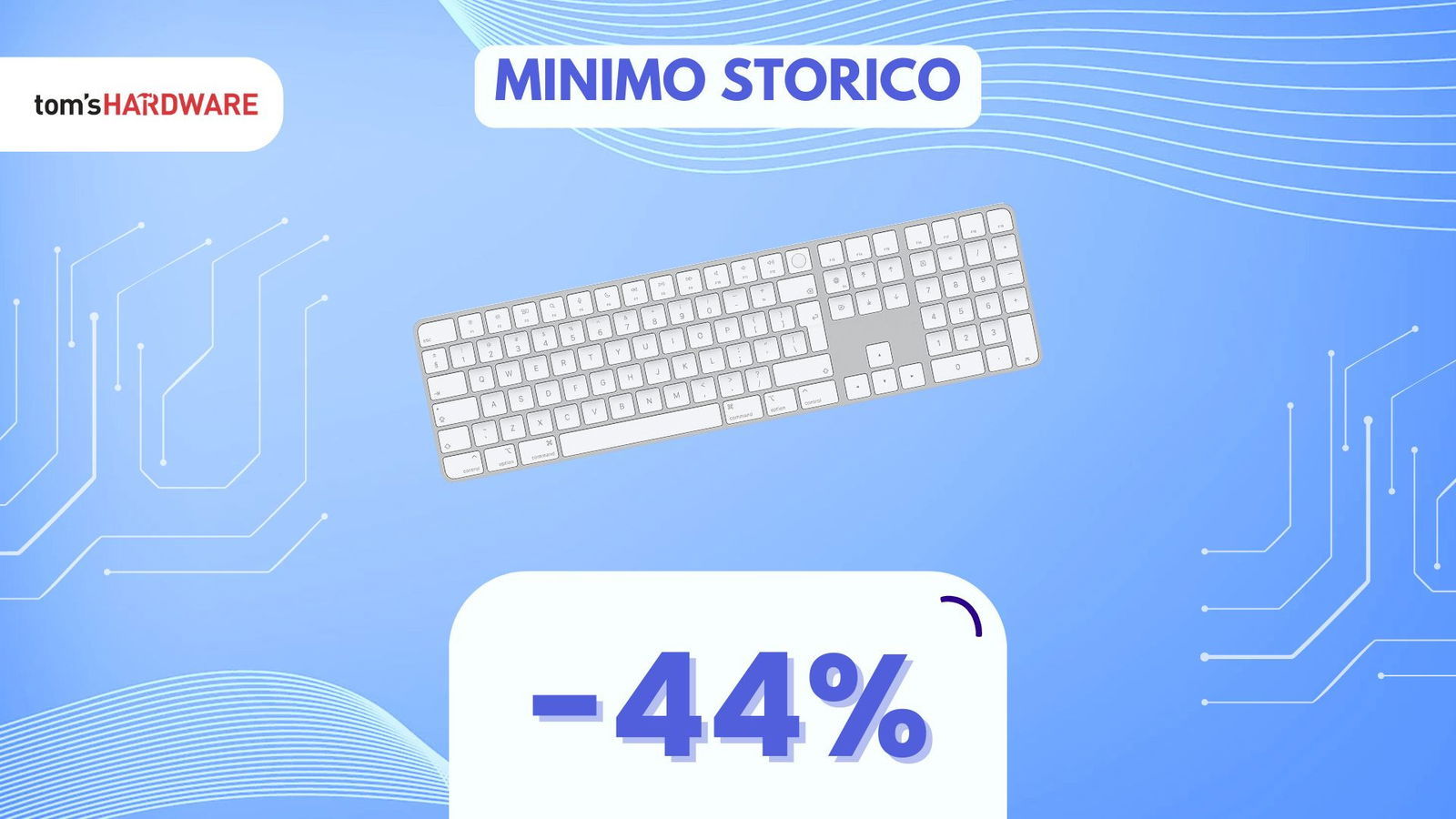 Immagine di Apple Magic Keyboard ora al MINIMO STORICO, oggi è un AFFARE! (-44%)