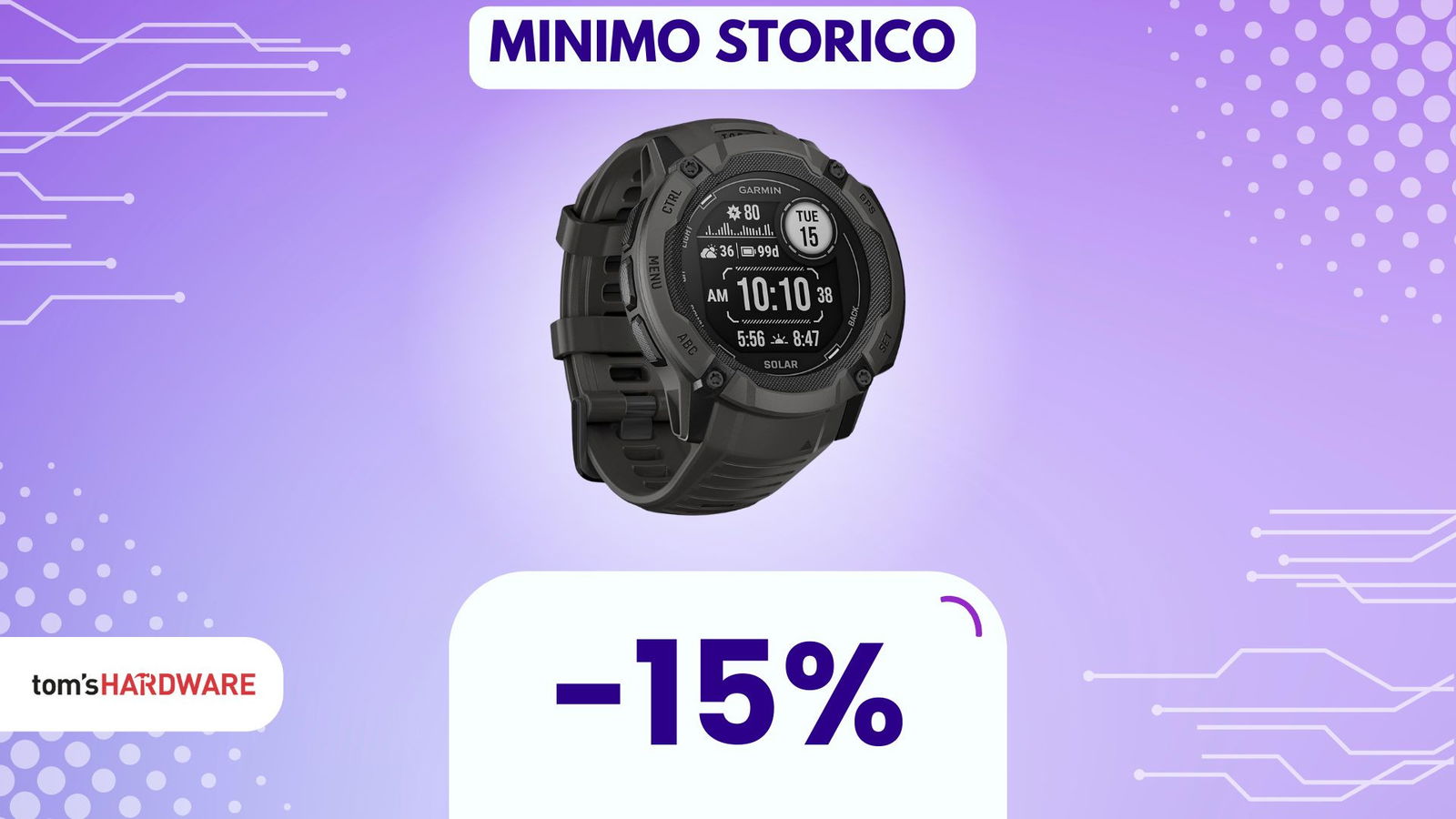 Immagine di Ricarica solare, torcia e SUPER SCONTO, ecco lo smartwatch PERFETTO per gli sportivi!