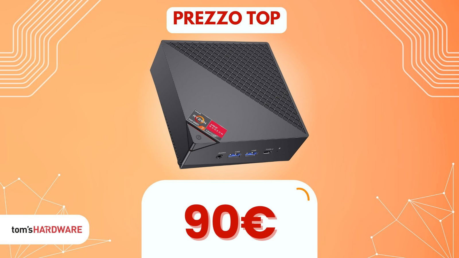 Immagine di Prestazioni desktop in formato MINI: risparmia subito 90€ con questo coupon!