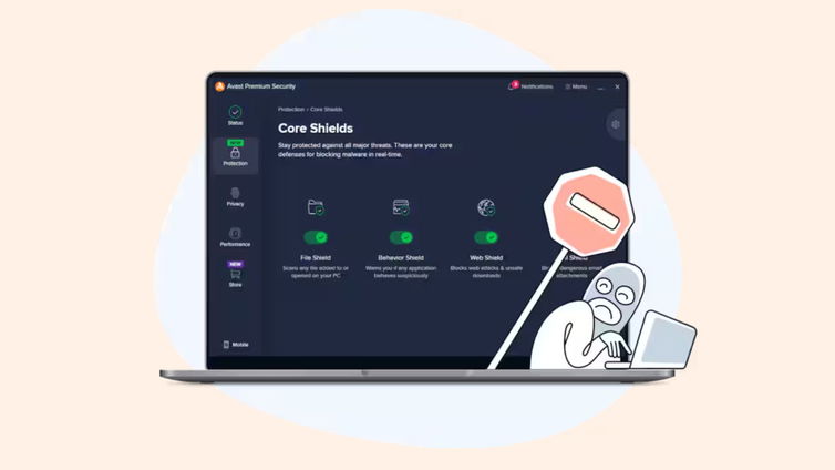 Immagine di Avast: sicurezza Premium con uno sconto del 47%! ADDIO MALWARE!