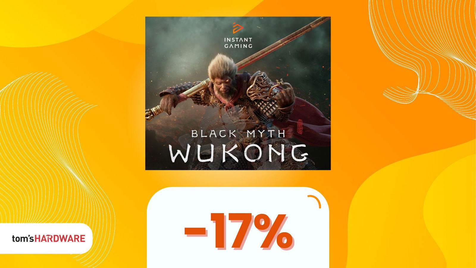 Immagine di Black Myth Wukong già a PREZZO SCONTATO Su Instant Gaming! -17%