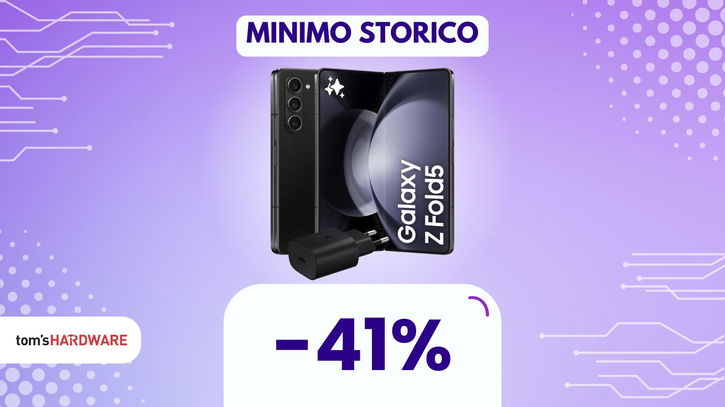 Immagine di Samsung Galaxy Z Fold5 crolla al MINIMO STORICO, che AFFARE! (-41%)