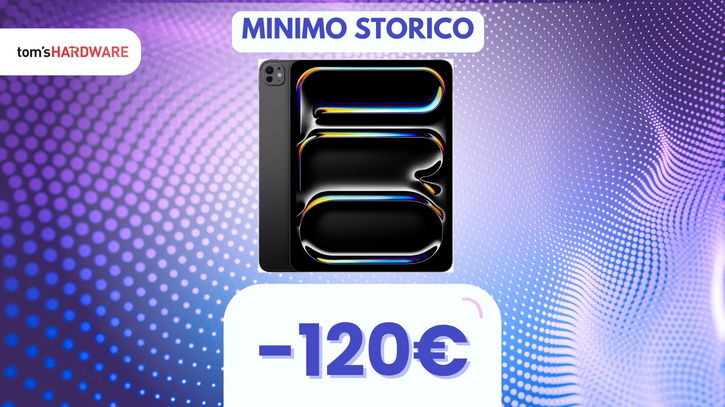 Immagine di Prezzo in PICCHIATA per l'iPad Pro da 13" con M4, ora al MINIMO STORICO! (-120€)