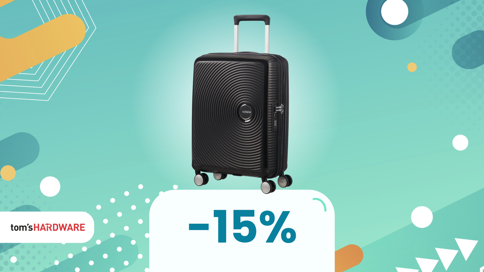 Immagine di Parti per le vacanze con la valigia American Tourister Soundbox a solo 83€!