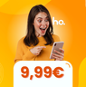 Passa a ho. Mobile e ottieni ben 200GB in 5G a SOLI 9,99€!